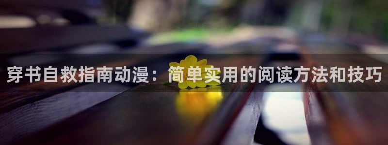 下载动漫天堂：穿书自救指南动漫：简单实用的阅读方法和技巧